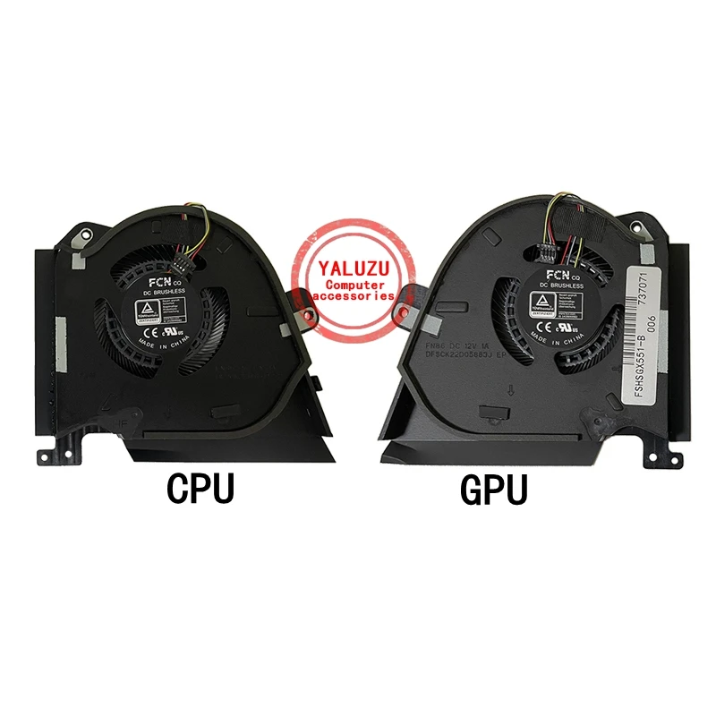 ventilador de refrigeracao cpu portatil gpu asus zephyrus gx550 gx550lxs gx550lws gx550q gx551 gx551se gx551q qs gx551qm ga551qs novo 01