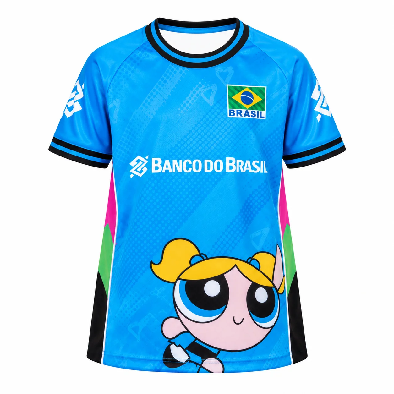 2026 The Powerpuff Girls New Family Matching Beach Volleyball Jersey Men Women Kids Short Sleeve Sports Shirt For Fans And Lover