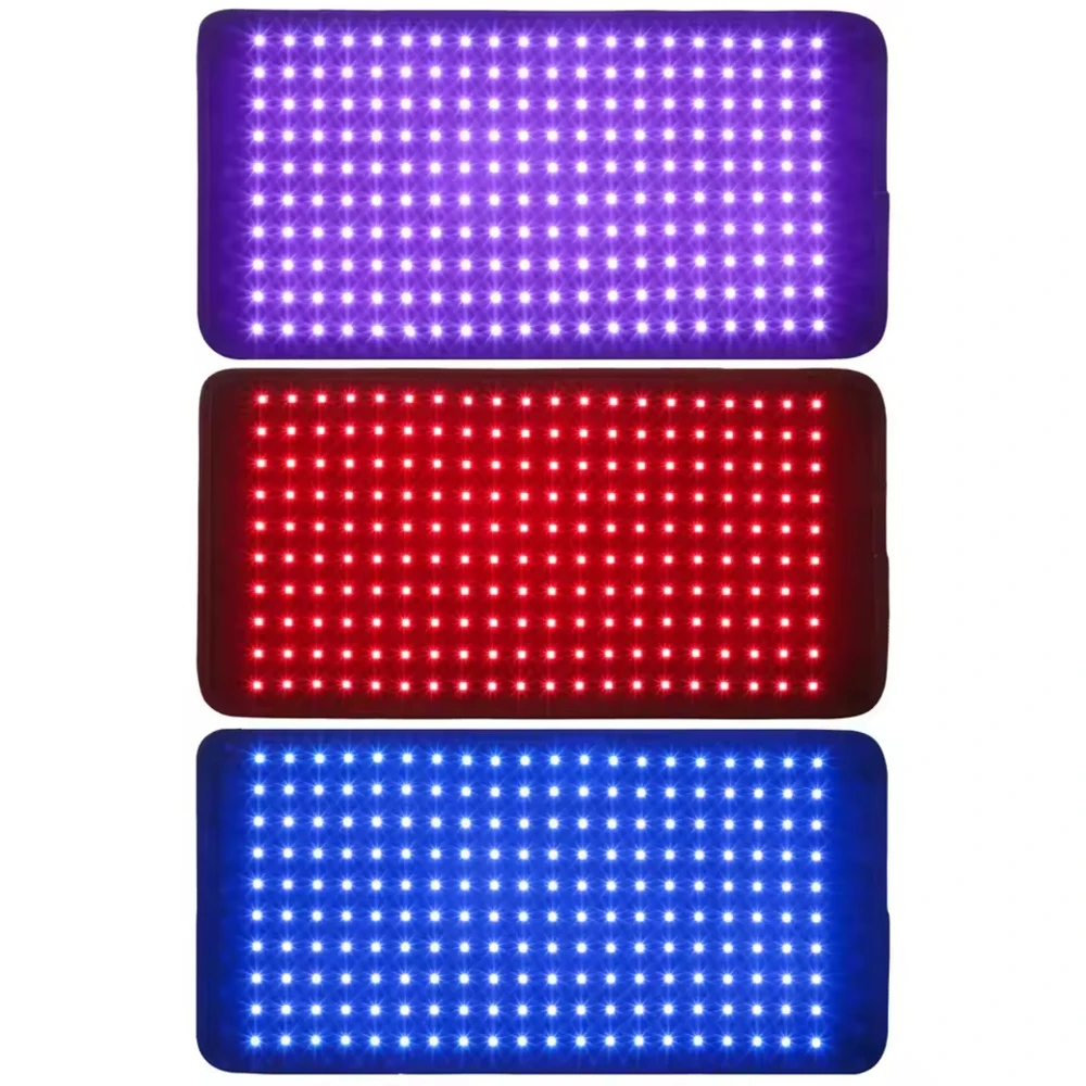 Beauty Led Red Light Therapy Face Belt 470nm Blue Light Acne Skin Treatment infrarossi flessibili