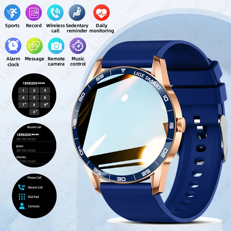 LIGE Sport Fitness Watch 2026 New Heart Rate Monitor Full To