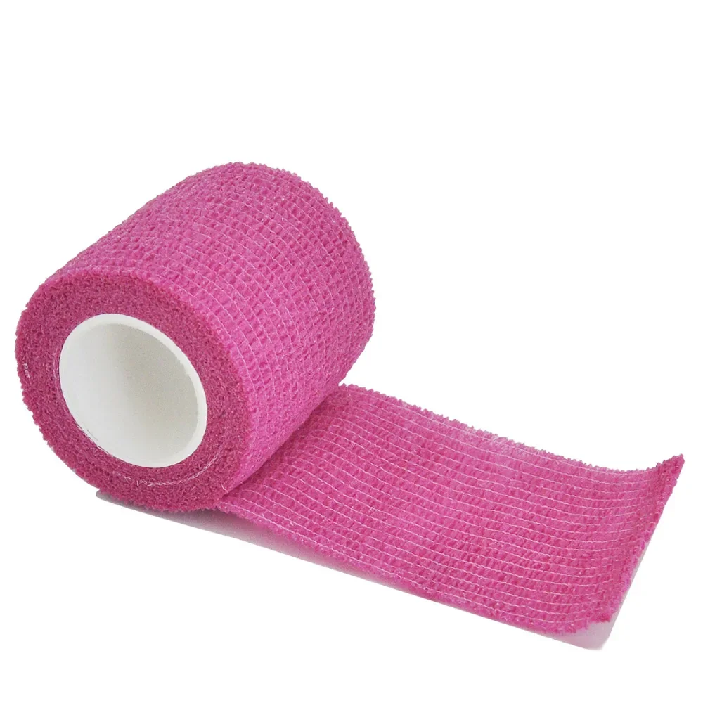 First aid kit 1/5/10/15pcs 7.5*4.8m Non Woven Elastic Self Adhesive Bandage Cohesive Bandage for Sports Fixing Finger Wrist Leg