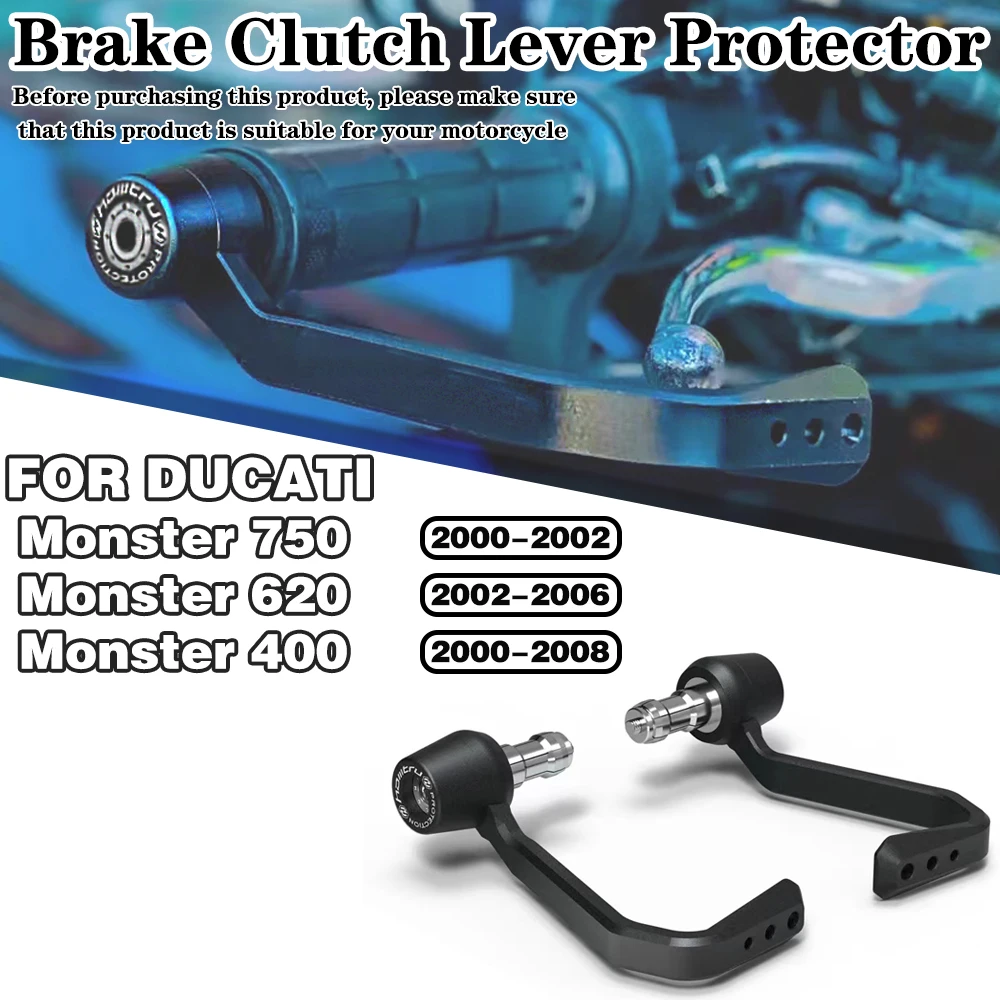 

For Ducati Monster 400 600 620 750 800 S2R800 2000-2008 Motorcycle modification accessories Brake and Clutch Lever Protector Kit