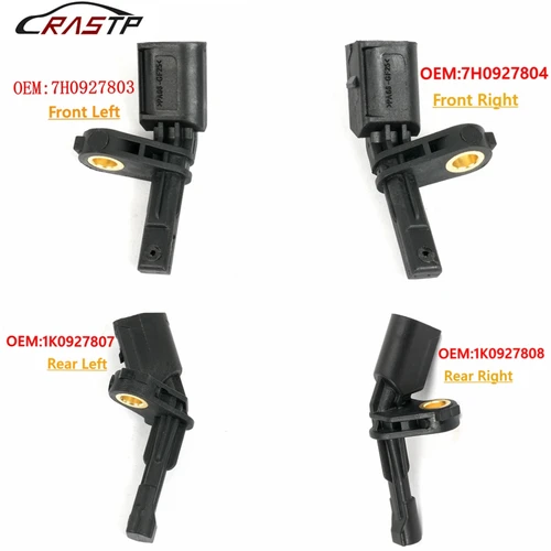 Sensor de velocidad de rueda ABS delantero trasero para VW Amarok Beetle Caddy Golf Jetta Passat 7H 0927804   7H 0927803   1K 0927807   1K 0927808   RS-THB051