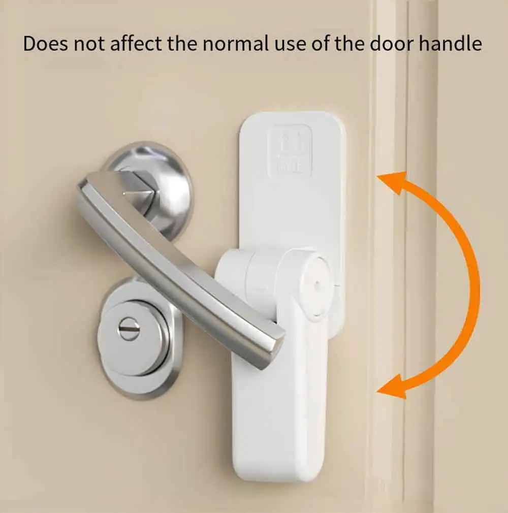 Lock Adjustable Security Door Locks Anti-theft Aluminum Alloy Sliding Door And Window SafetyProtection Lock Home Safety Latches - view 6