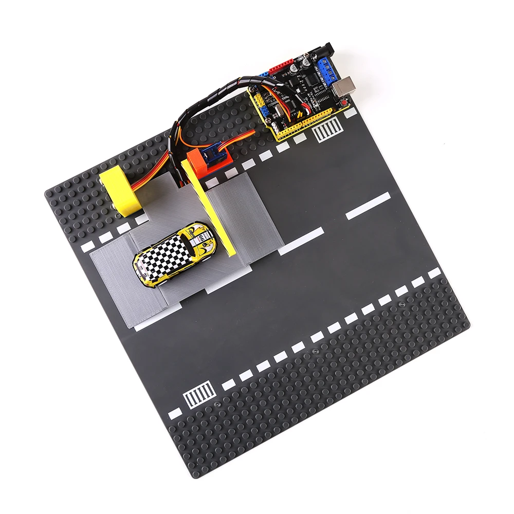 Imagem -03 - Rfid Parking Lote Access Control System Simulação de Cena Arduino Modelo de Ensino Stem Escola Ciência Módulo Nfc Rc522 Mfrc