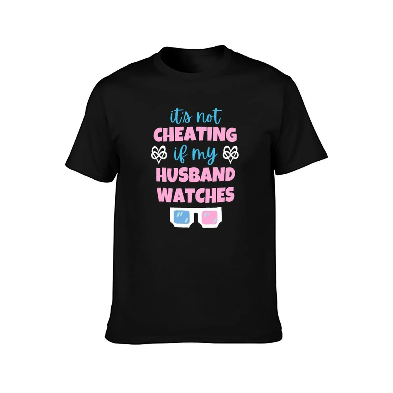 It's not cheating if my husband watches | Swingers | Polyamory T-Shirt Halloween Theme T-Shirt