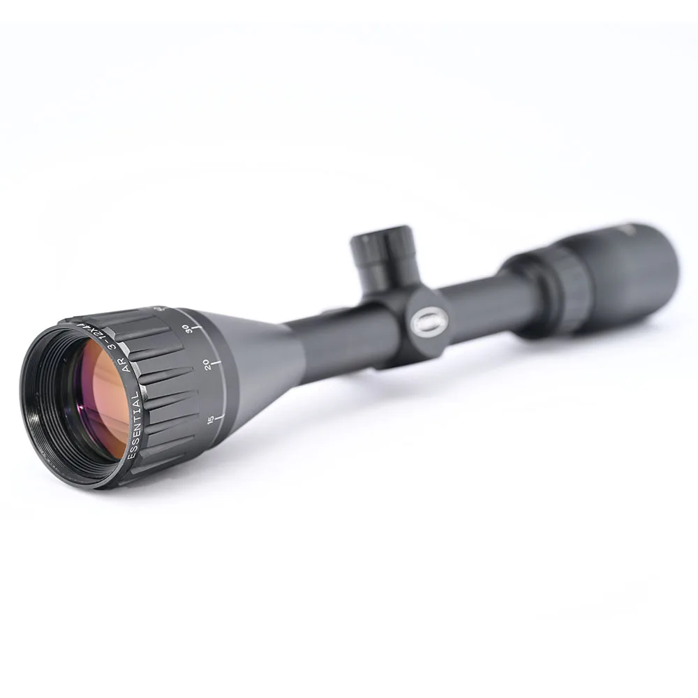 Shooin Optics 3-12x44 AO Mil-Dot AIR Rifle Scope 1 Inch Tube 1/4 MOA Hunting Riflescope M8154