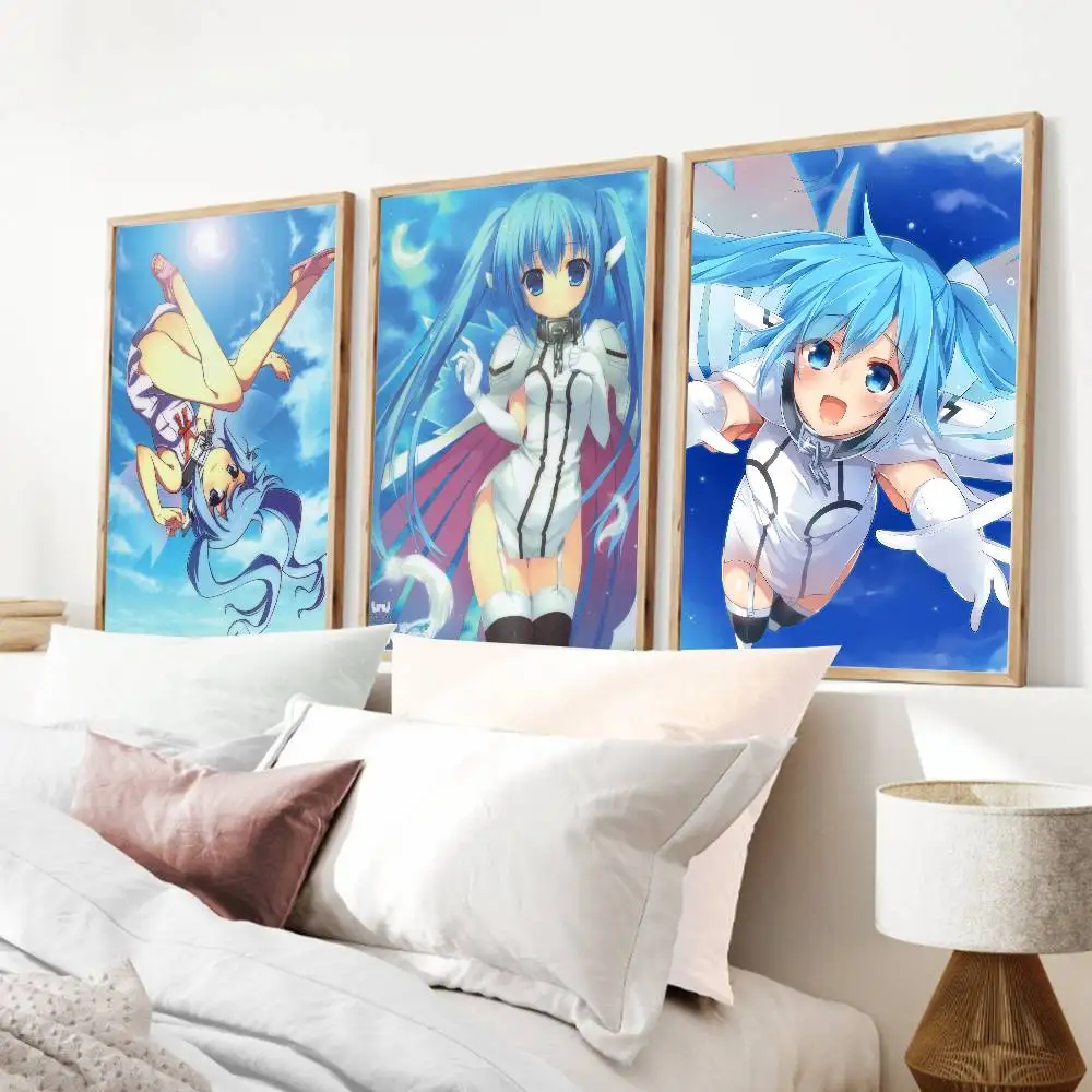 Nymph Cute Girl Heaven's Lost Property Poster And Prints Wall Art Pictures For Modern Bedroom Game Room Home Decor