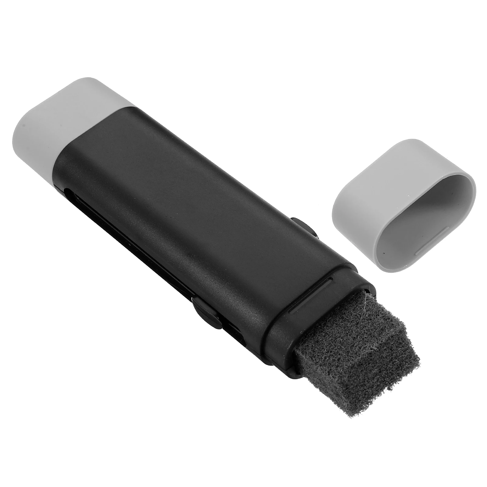 

Black Guitar Strings Cleaner Tool Double Fret Cleaner Rust Remover with Lubricant for Acoustic Bass Ukulele Violin
