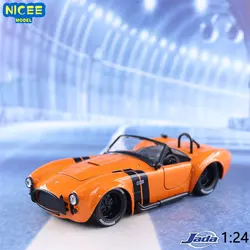 1:24 1965 Shelby COBRA 427 S/C High Simulation Diecast Metal Model Car Alloy Toy Car For Kids Crafts Decoration Collection J244