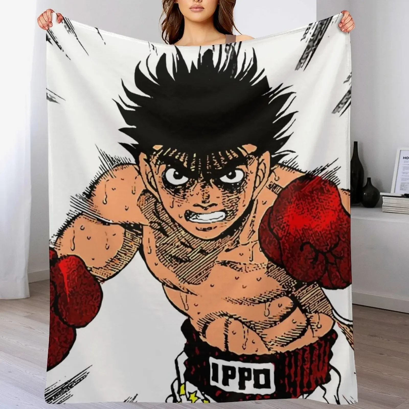 

Hajime no Ippo Throw Blanket Large Sofa Quilt blankets and throws Vintage Blankets