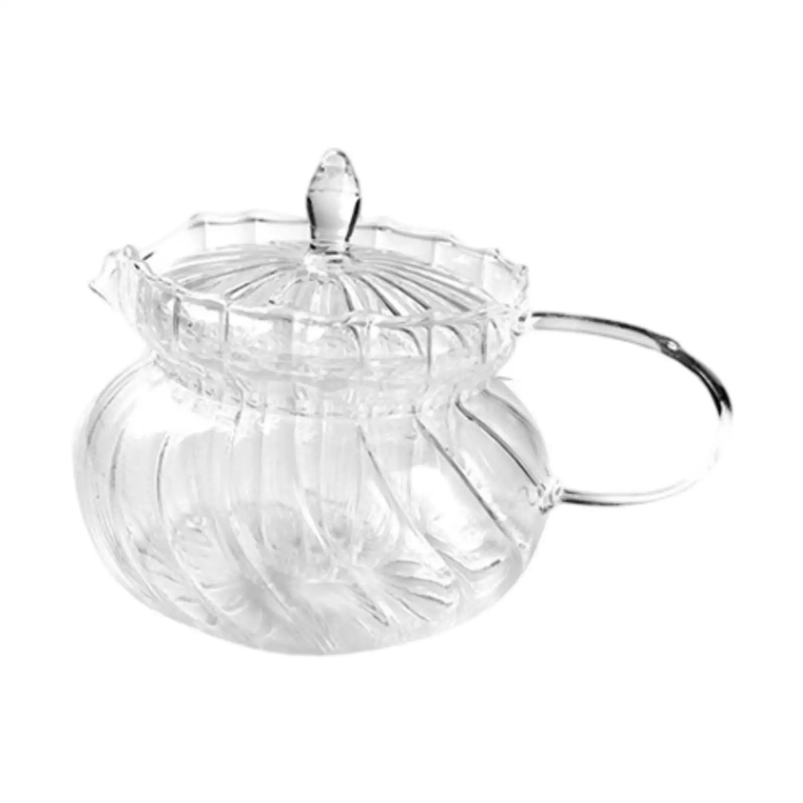 

Jug Teapot 500ml Borosilicate for Blooming and Loose Leaf with Tea Strainer