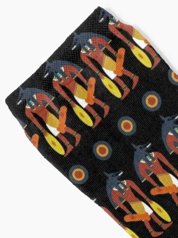 Egyptian Drummer Socks Stockings man christmas stocking gifts soccer anti-slip Socks Female Men's