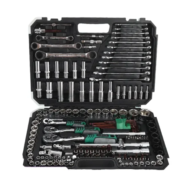 Tools 151-Piece Auto Repair Tool Box Set Ratchet Wrench Screwdriver Pliers Vehicle Repair Combination Tool Kit