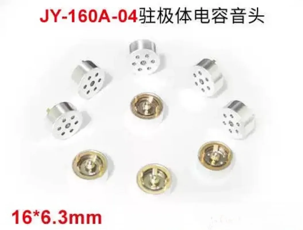 16mm Electret Microphone Capsule, Condenser Mic Replacement Sound Cartridge