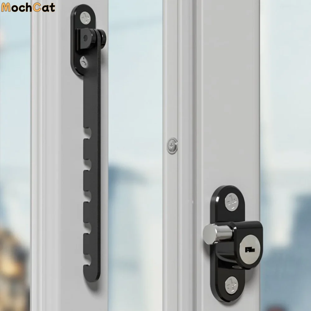 

Bracket Window Opening Limit Size Wind Brace Multigear Firm Window Stopper Inside Opening Security Windbreak Hook Wind