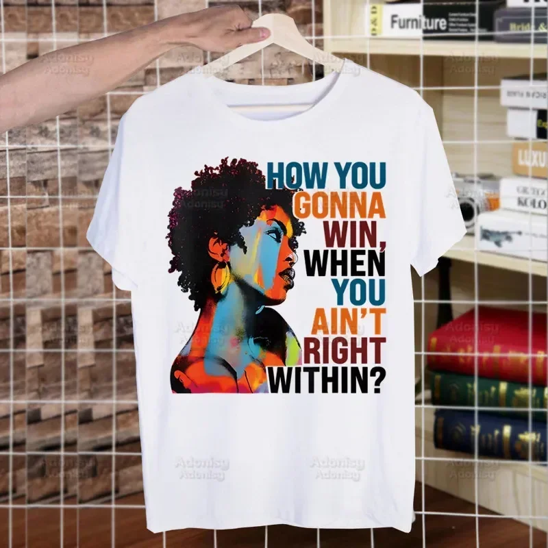 Fugees Refugees Lauryn Hill Men's t shirt Summer Short Sleeve Printed chewing print Funny Harajuku tshirt Tops Men's T-shirt