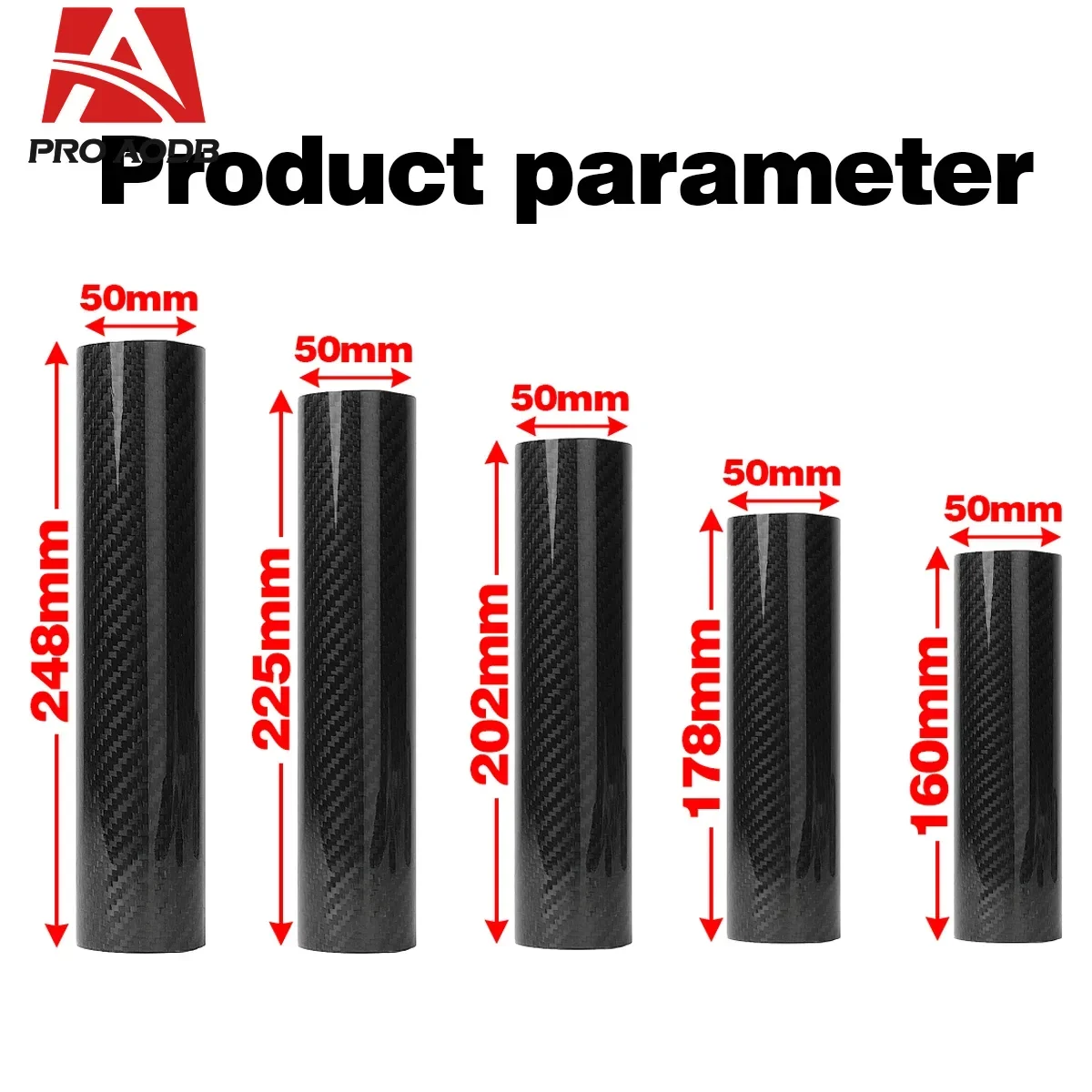 160 مللي متر-270 مللي متر ألياف الكربون الجبهة شوكة الحرس التفاف غطاء ل KTM كاواساكي سوزوكي هوندا ياماها Husqvarna سور رون بيتا العالمي أجزاء