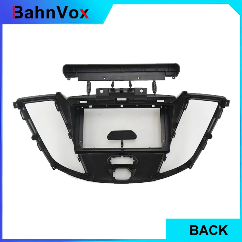 9 inch Android Car Radio frame for Ford Transit Van 2014-2018 2din Stereo GPS Fascia bezel Panel Adapter wire harness