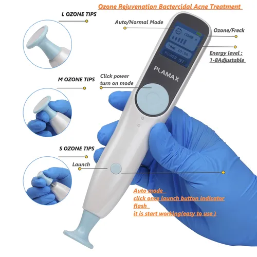 Imagen 2 del producto Plamax-máquina de belleza de Plasma frío de ozono, fibroblasto para verter la piel con fuerza, pecas, antiarrugas, Topo, eliminador de manchas oscuras, levantamiento de párpados