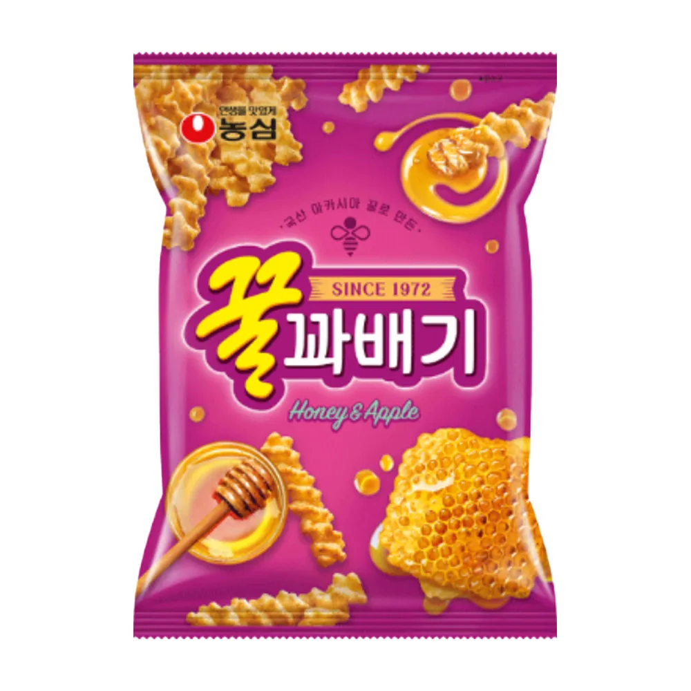 قضيب بريتزيل عسل Nongshim ، قضيب 90 جم × 20