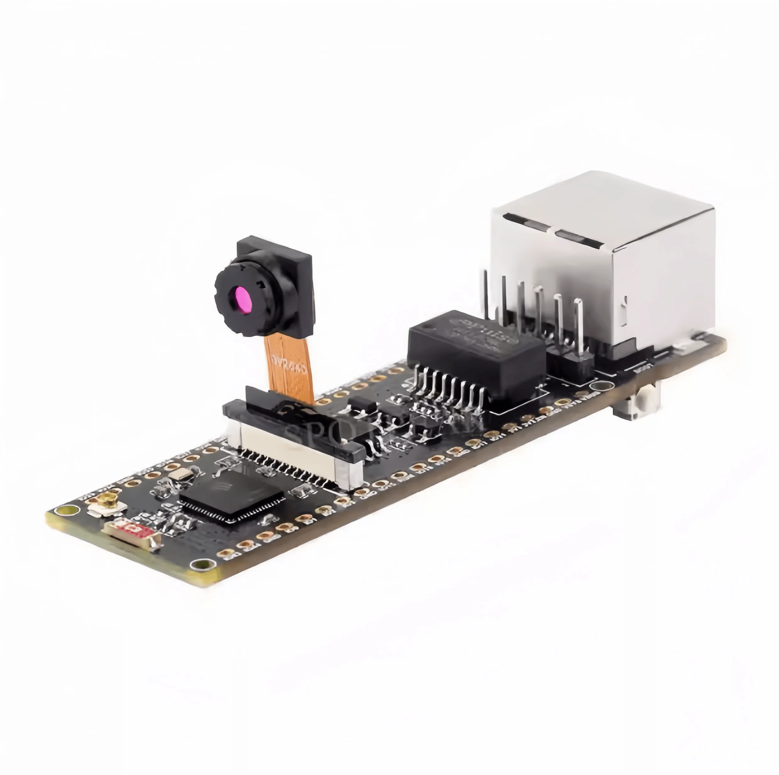 ESP32-S3 Плата разработки сетевого порта ETH Cam PoE SD-камера, совместимая с размерами Raspberry Pi Pico