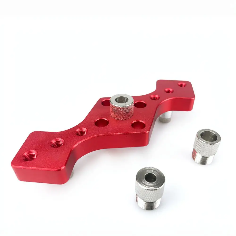 Accurate Woodworking Drill Guide Locator Jig Diamond Tool For Straight Hole Punching And Professional Carpentry