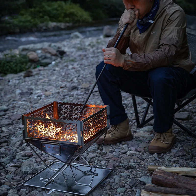 Detachable Blow Fire Tube Mouth Fire Blowpipe Portable High Effective Outdoor Firing Tool Camping Blowing Fire Stick