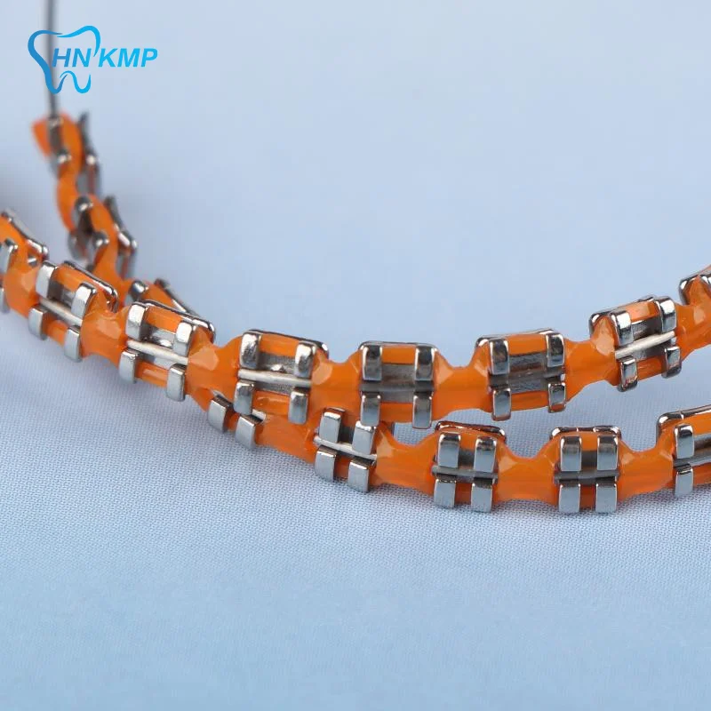 

1Pair Colorful Dental Braces Decoration Dentistry Fake Brackets Temporary Dental Accessories Orthodontic Ligature Ties With Box