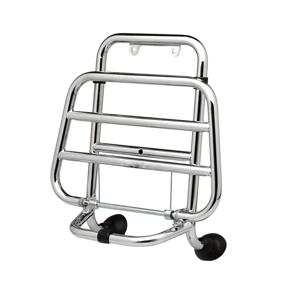 stainless steel Black electroplating Front Luggage Rack For Vespa GTV 300 GTS300 Super ABS  Scooter Primavera Sprint 150 2014-18