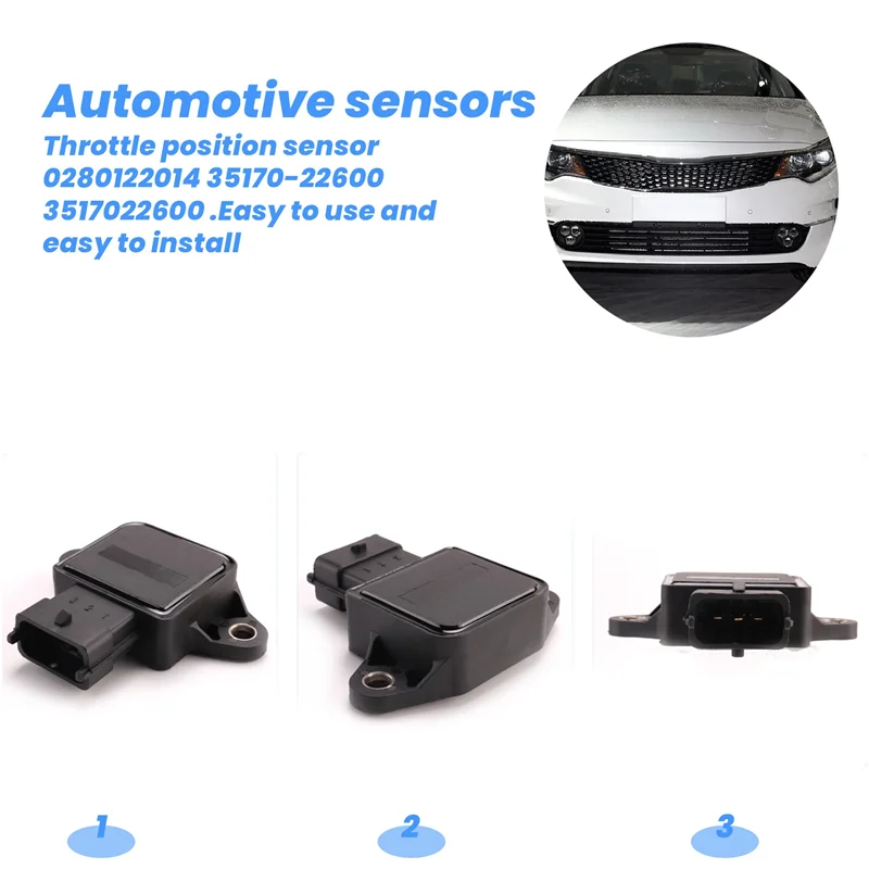

Powerful Throttle Position Sensor For Hyundai Kia 0280122014 35170-22600 3517022600