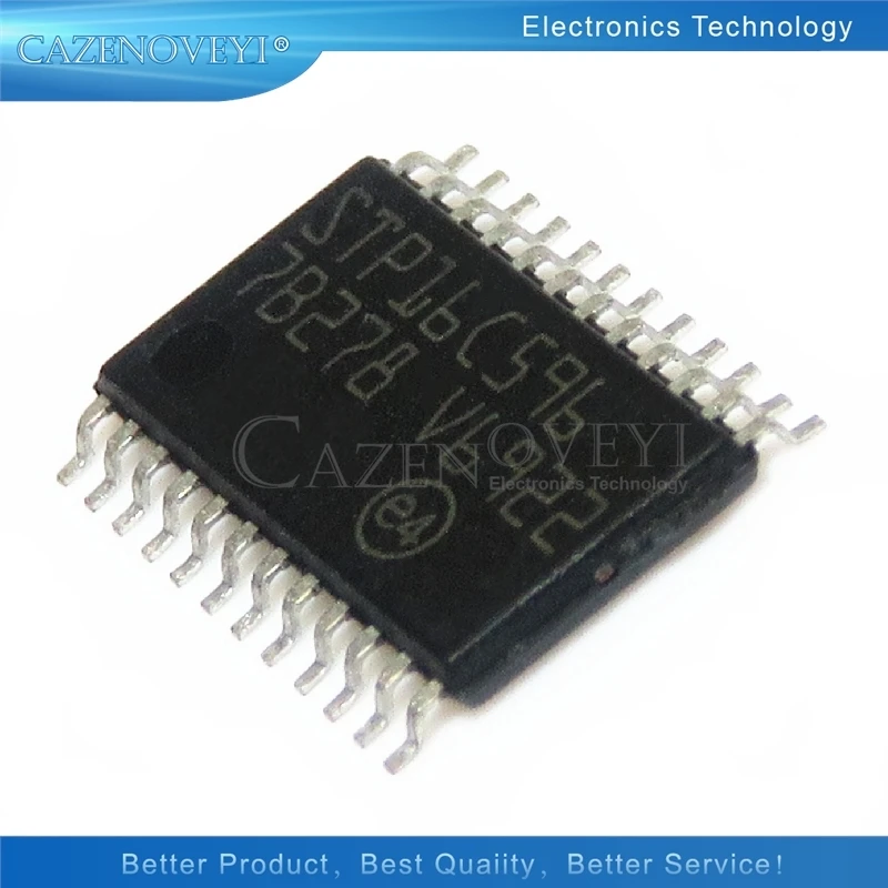 10pcs/lot STP16C596XTTR STP16C596 16C596 HTSSOP-24 In Stock