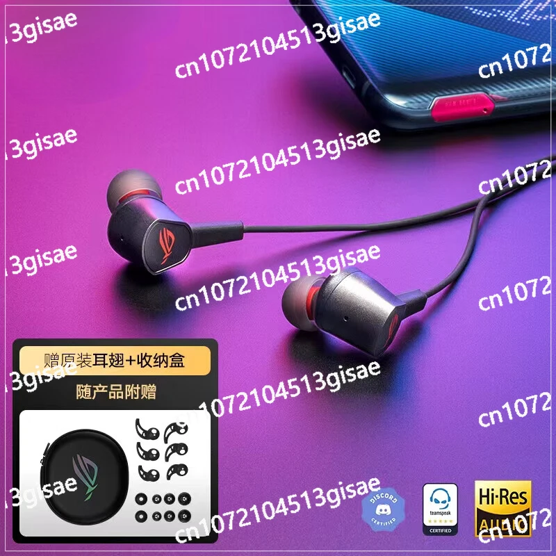 Earbud Earphones for Games, Game Mobile Phone Accessories, Built-in Microphone, Wired Earphones.