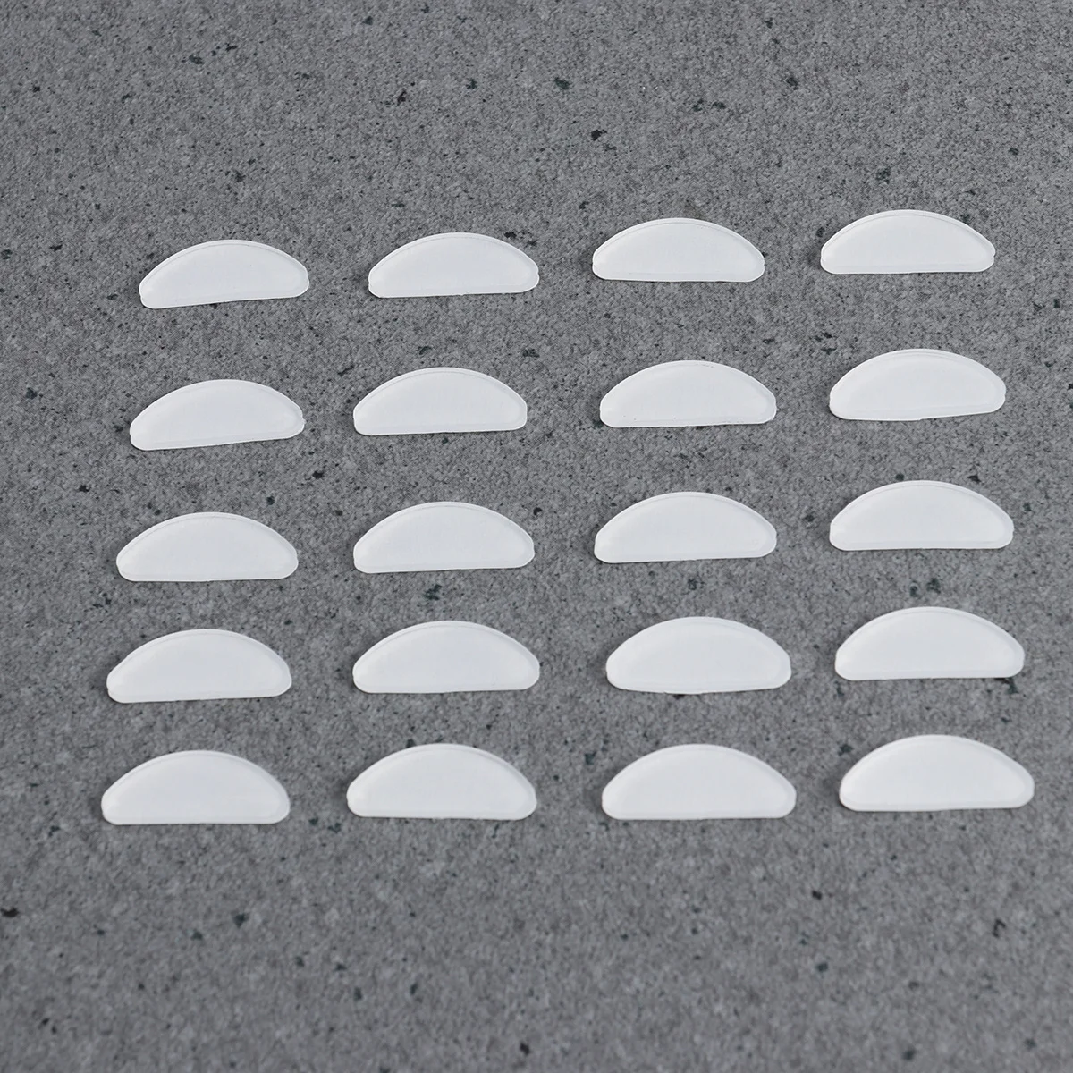 10 pz Naselli Antiscivolo Occhiali In Silicone Ponte Antiscivolo Bianco Autoadesivo Altezza Aumentare Montature In Plastica Occhiali