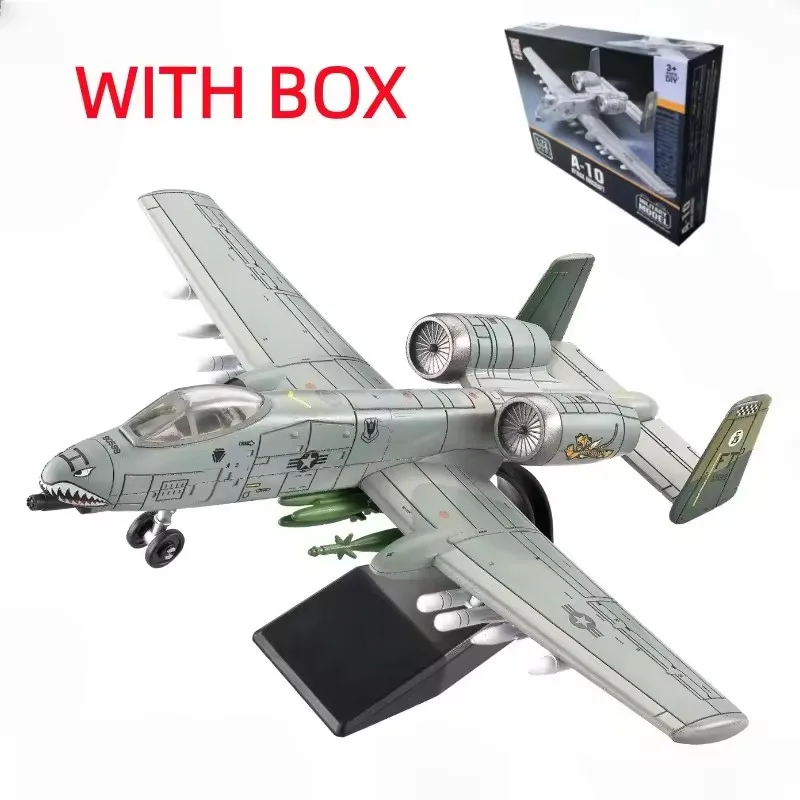 جديد A-10 البرق هجوم الطائرات دييكاست 1:72 مقياس العسكرية المقاتلة البلاستيك نموذج تجميع هواية الطائرات تحصيل هدية