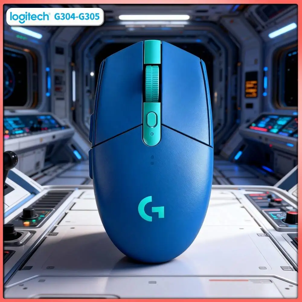 High Performance G305 Gaming Mouse, 12000 DPI HERO Sensor, 6 Programmable Keys, 250h Battery, Logitech PC Mac Accessory Tool