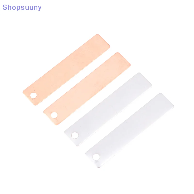 [SU]10 PCS Copper Sheet Zinc Electrode Strip Anode For Electroplating Plate DIY Fruit Materials Consumables Strips[SU]