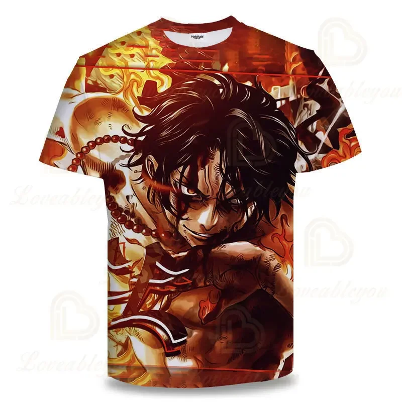 Hot One Piece T Shirt Cool Boys Girls Funny Graphic T-shirt Roronoa Zoro Anime Tshirt Hip Hop Top Tees Kids Clothing