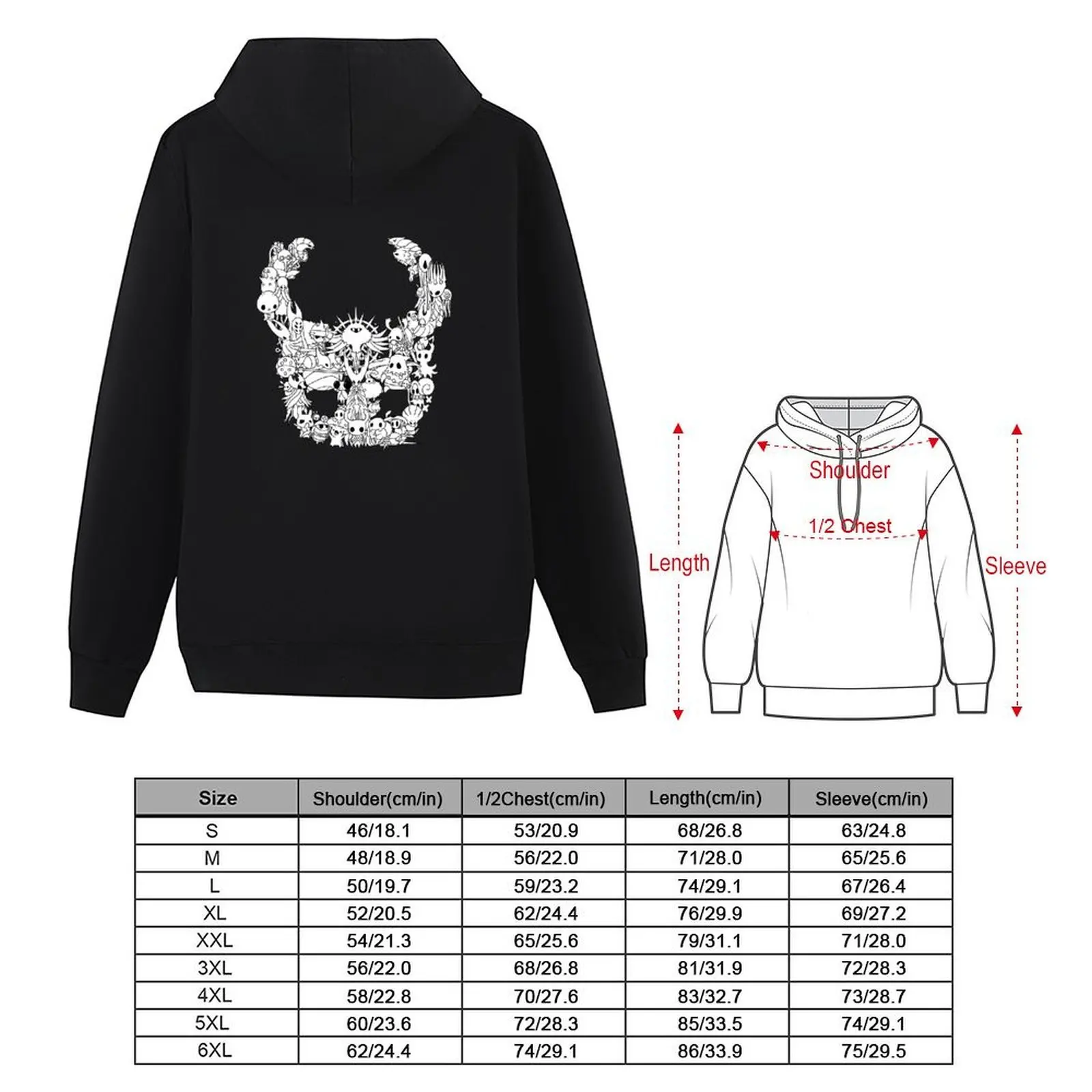 هولو نايت السكان هوديي ملابس الشتاء الرجال ارتداء الملابس الذكور بلوزة ميزات جديدة من هوديس وبلوزات #4