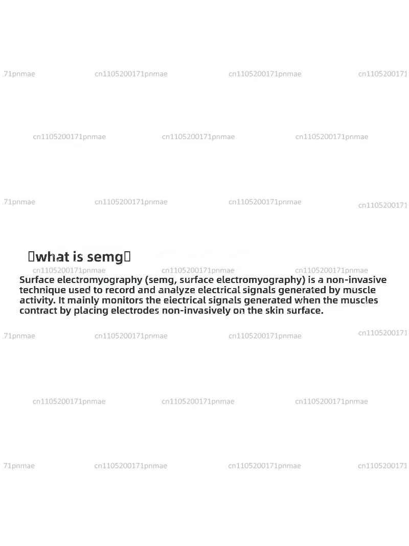 Dry Electrode SEMG Sensor EMG Muscle Electromyography Acquisition Module Development Kit