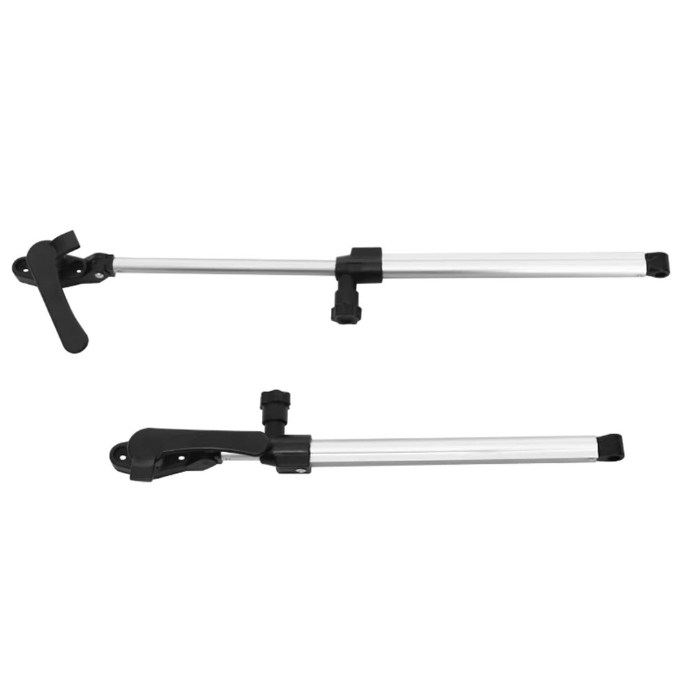 Pasangan Penopang Jendela RV Bahan Aloi Aluminium Batang Penopang Panjang 255335Mm untuk Suku Cadang Pengganti Teleskopik Jendela Trailer Motorhome