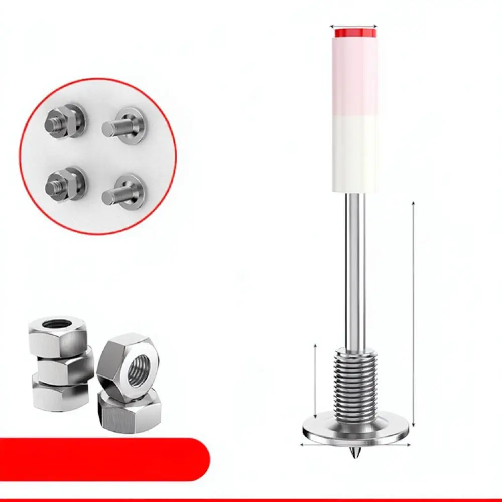 Professional Threaded Nails For Ceiling Light Mounting Sturdy Hardware Fasteners Detachable Bolt Kit For Home DIY