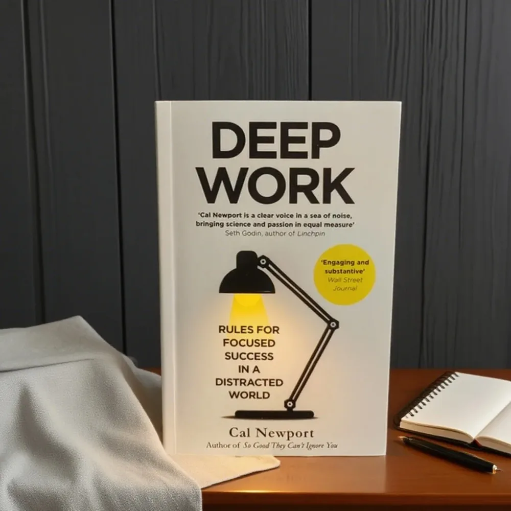 Deep Work English Book By Cal Newport Rules for Focused Success In A Distracted World Leadership & Motivation Books