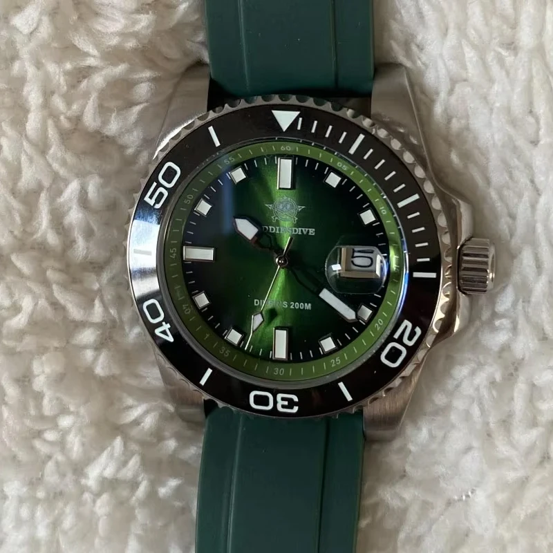 ADDIESDIVE Hot Sale Quartz Watch 200m Waterproof Luminous Luxury Rotatable Bezel Stainless Steel 41mm Watches For Men New AD2089