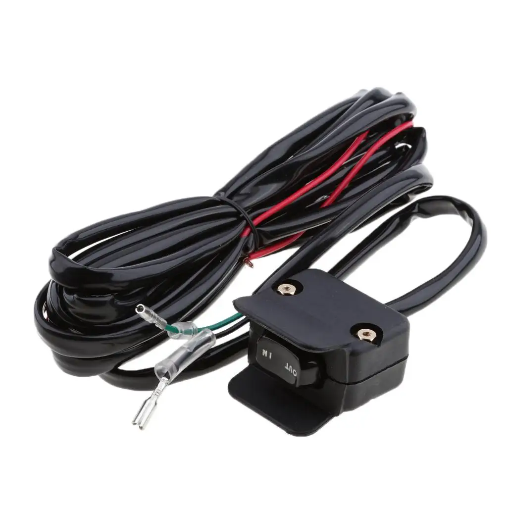 Picture 6: Handlebar Rocker Switch for Winch Control Universal Fit Durable Material for ATV UTV Roller Fairlead