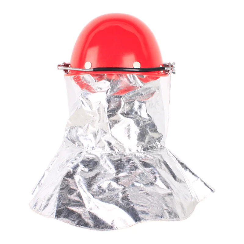 

Anti-high temperature mask, anti-scalding and impact-resistant work in front of industrial smelting furnace, heat-insulating