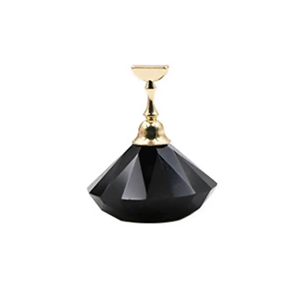 1 set kristallen basis magnetische nagelhouder nagels tips praktijk training displaystandaard gel salon doe-het-zelf manicure gereedschap