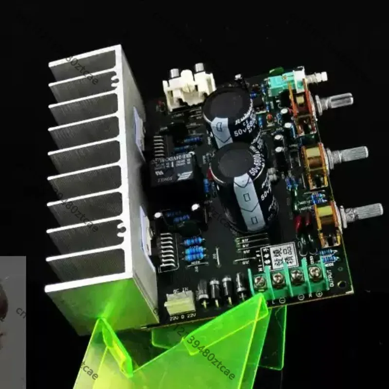 2 Channel 100W×2 Audio Amplifier Board Preamp Rear Stage Combined High Fidelity Speaker DIY Modification Accessory