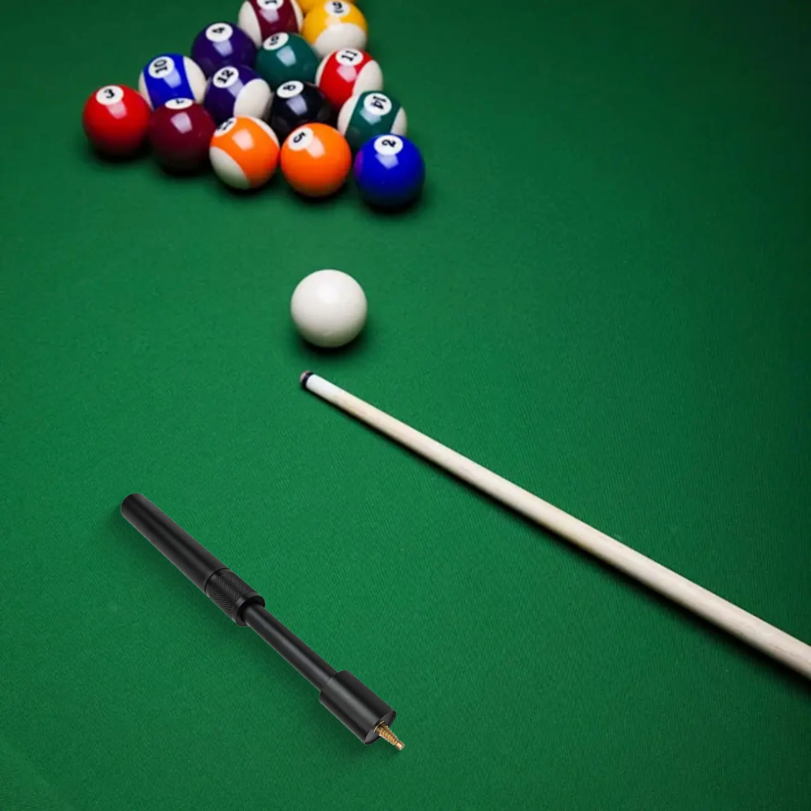 

Length 240-340 Mm 9-13 Inch Snooker Cue Extension Cue Length Extension Enhanced Control Grip Sturdy Construction