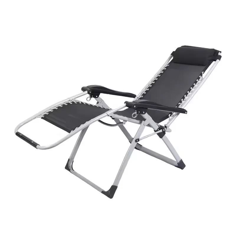 Portable beach lounger outdoor folding zero gravity lounger, breathable, environmentally friendly, durable, lightweight